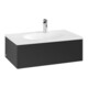 V&B Meuble sous lavabo Éclairage tiroir Antao 78,8x25,6x49,6cm, sans façade, bleu mat Lac-4