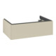 V&B Meuble sous-lavabo Éclairage tiroir Antao 78,8x25,6x49,6cm, sans façade, si Gr m Lac-1