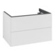 V&B Meuble sous lavabo Éclairage tiroir Antao 79x50x50cm, structure façade, glo wh. Lac-4