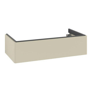 V&B Meuble sous-lavabo Éclairage tiroir Antao 98,8x25,6x49,3cm, sans façade, si Gr m Lac
