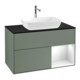 V&B Meuble sous-lavabo Finion 100, Pl b m, Reg glo wh. Lac, Oli. m Lac-1