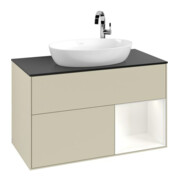V&B Meuble sous lavabo Finion 100, Pl b m, Reg wh. m Lac, si Gr m Lac-3