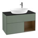 V&B Meuble sous-lavabo Finion 100, Pl bleu m, Étagère wal ven, Oli. m Lac-1