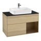 V&B Meuble sous lavabo Finion 100, Pl bleu m, Reg re wal ven, Oa ven-1