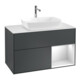 V&B Meuble sous lavabo Finion 100, Pl w m, Reg wh. m Lac, md bl. m Lac-1
