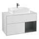 V&B Meuble sous-lavabo Finion 100, Pl w m, Rg r md b m Lac, blanc m Lac-1