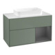 V&B Meuble sous lavabo Finion 100x60,3 cm, Anthracite mat, huilé mat laqué-1