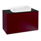 V&B Meuble sous lavabo Finion 100x60,3 cm, plan de toilette bleu mat, Peony Matt-1