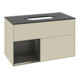 V&B Meuble sous lavabo Finion 100x60,3 cm, Rg l bleu mat Lac, si Gr mat Lac-1