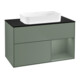 V&B Meuble sous lavabo Finion 100x60,3 cm, Rg r Oli. m Lac, Oli. m Lac-1