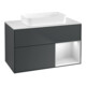 V&B Meuble sous lavabo Finion 100x60,3 cm, Rg r w m Lac, md bl. m Lac-1