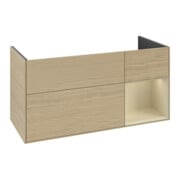 V&B Meuble sous lavabo Finion 119,6x59,1 cm, Reg re si Gr m Lac, Oa ven-4