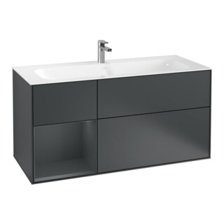 V&B Meuble sous lavabo Finion 119,6x59,1 cm, Rg l md b m La, md b m Lac