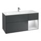 V&B Meuble sous lavabo Finion 119,6x59,1 cm, Rg r w m Lac, md bl. m Lac-1