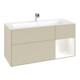 V&B Meuble sous lavabo Finion 119,6x59,1 cm, Rg r w m Lac, si Gr m Lac-1