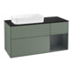 V&B Meuble sous-lavabo Finion 120 cm, éclairage mural, Pl b m, Rg r md b m La, Ol m Lac-1