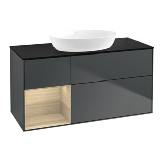 V&B Meuble sous lavabo Finion 120 cm, Pl b m, Reg Oa ven, md bl. m Lac