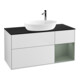 V&B Meuble sous lavabo Finion 120 cm, Pl b m, Reg Oli. m Lac, bl. m Lac-1