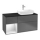 V&B Meuble sous lavabo Finion 120 cm, Pl b m, Reg wh. m Lac, Anthrac. m-1