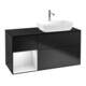 V&B Meuble sous lavabo Finion 120 cm, Pl b m, Reg wh. m Lac, bla m Lac-1