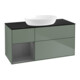 V&B Meuble sous lavabo Finion 120 cm, Pl b m, Rg A m Lac, Oli. m Lac-1