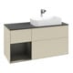V&B Meuble sous lavabo Finion 120 cm, Pl b m, Rg l b m Lac, si Gr m Lac-3