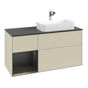 V&B Meuble sous lavabo Finion 120 cm, Pl b m, Rg l b m Lac, si Gr m Lac-3