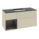 V&B Meuble sous lavabo Finion 120 cm, Pl b m, Rg l b m Lac, si Gr m Lac-1