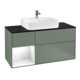 V&B Meuble sous lavabo Finion 120 cm, Pl b m, Rg l g w Lac, Oli. m Lac-1