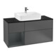 V&B Meuble sous-lavabo Finion 120 cm, Pl b m, Rg l md b m La, A m-1