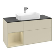 V&B Meuble sous lavabo Finion 120 cm, Pl b m, Rg l si G m La, si G m La