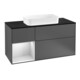 V&B Meuble sous lavabo Finion 120 cm, Pl b m, Rg l w m Lac, Anthrac. m-1