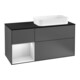 V&B Meuble sous lavabo Finion 120 cm, Pl b m, Rg l w m Lac, Anthrac. m-1