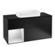 V&B Meuble sous lavabo Finion 120 cm, Pl b m, Rg l wh. m Lac, bla m Lac-1