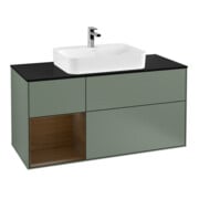 V&B Meuble sous-lavabo Finion 120 cm, Pl b m, Rg li wal ven, Oli. m Lac