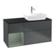 V&B Meuble sous lavabo Finion 120 cm, Pl b m, Rg Ol m Lac, md bl. m Lac-1