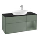 V&B Meuble sous-lavabo Finion 120 cm, Pl b m, Rg Oli. m Lac, Oli. m Lac-1
