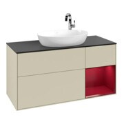 V&B Meuble sous-lavabo Finion 120 cm, Pl b m, Rg Peo m Lac, si Gr m Lac-3