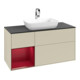 V&B Meuble sous lavabo Finion 120 cm, Pl b m, Rg Peo m Lac, si Gr m Lac-1