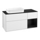 V&B Meuble sous-lavabo Finion 120 cm, Pl b m, Rg r b m Lac, blanc brillant Lac-1
