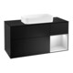 V&B Meuble sous lavabo Finion 120 cm, Pl b m, Rg r blc m Lac, bla m Lac-1