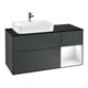 V&B Meuble sous lavabo Finion 120 cm, Pl b m, Rg r g w La, md bl. m Lac-1