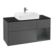 V&B Meuble sous lavabo Finion 120 cm, Pl b m, Rg r md b m La, A m-1