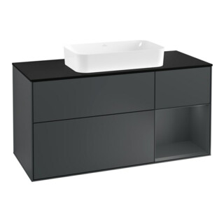V&B Meuble sous lavabo Finion 120 cm, Pl b m, Rg r md b m La, md b m La