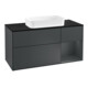 V&B Meuble sous lavabo Finion 120 cm, Pl b m, Rg r md b m La, md b m La-1