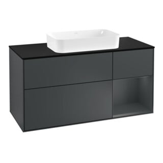 V&B Meuble sous lavabo Finion 120 cm, Pl b m, Rg r md b m La, md b m La