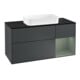 V&B Meuble sous lavabo Finion 120 cm, Pl b m, Rg r Ol m La, md b m Lac-1