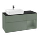 V&B Meuble sous lavabo Finion 120 cm, Pl b m, Rg r Ol m Lac, Oli. m Lac-1