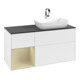 V&B Meuble sous lavabo Finion 120 cm, Pl b m, Rg si Gr m Lac, bl. m Lac-1