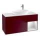 V&B Meuble sous-lavabo Finion 120 cm, Pl blanc mat, Reg blanc mat Lac, Peo m-1
